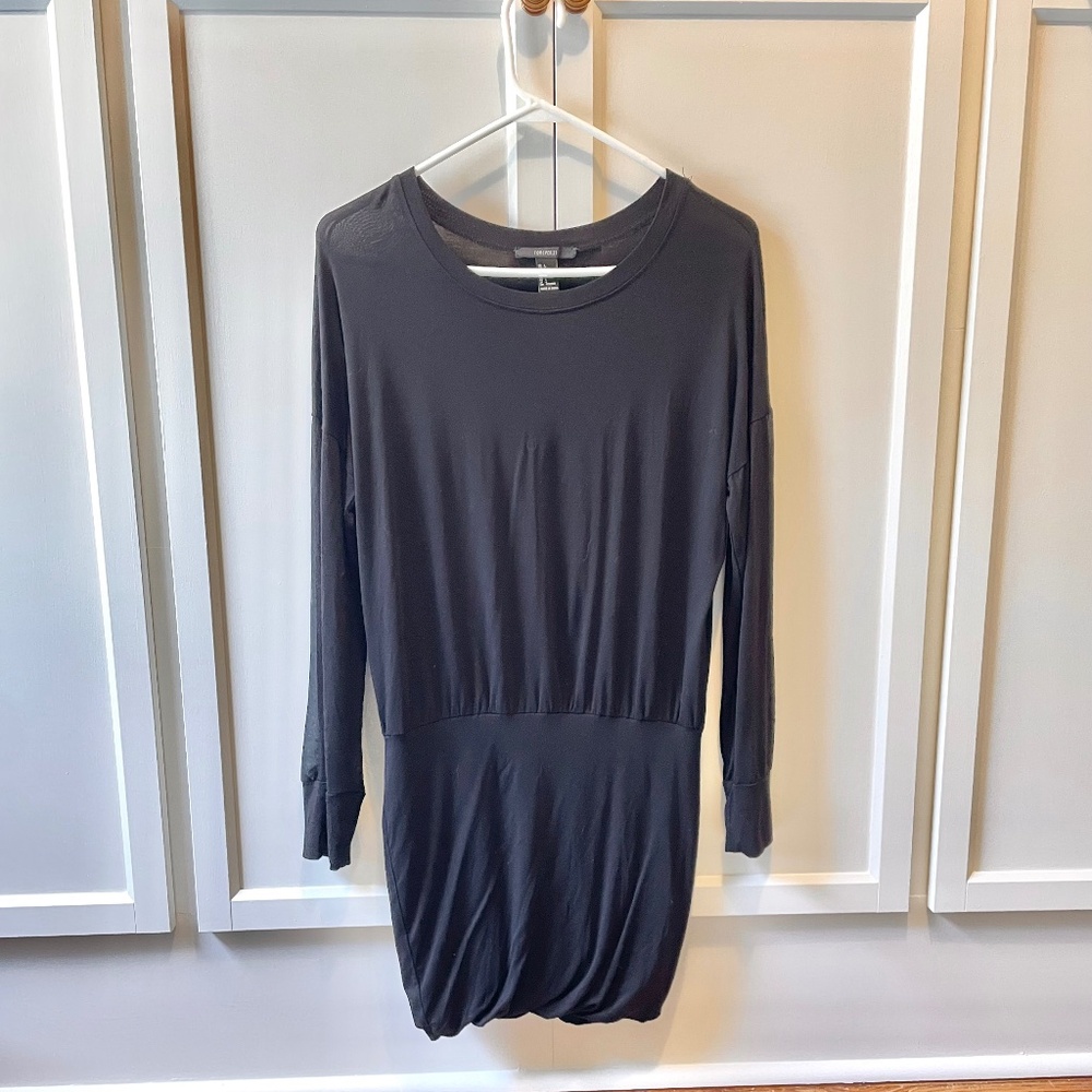 Flattering Black Long Sleeve Bodycon